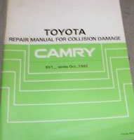 1984 Toyota Camry Collision Repair Manual