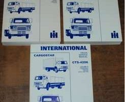 1983 International CO1610B, CO1710B, CO1750B, CO1810B, COF1950B Cargostar Truck Chassis Service Repair Manual CTS-4206