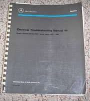 1984 Mercedes Benz 300SL & 300SEC Electrical Troubleshooting Manual
