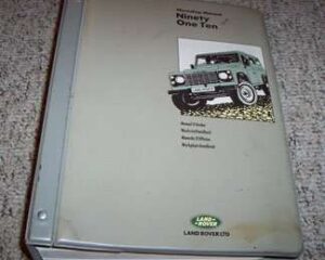 1991 Land Rover Defender Ninety & One Ten Service Manual