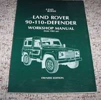 1984 Land Rover Defender Service Manual Owners Edition