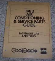 1983 Dodge Mirada Air Conditioning & Service Parts Guide