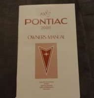 1983 Pontiac 2000 Sunbird Owner's Manual
