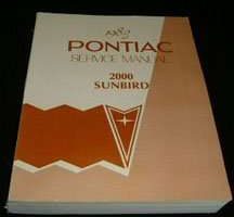 1983 Pontiac 2000 Sunbird Service Manual