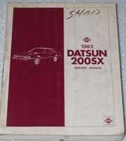 1983 Datsun 200SX Service Manual