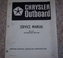 1983 Chrysler 55 HP Outboard Motor Service Manual