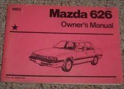 1983 Mazda 626 Owner's Manual