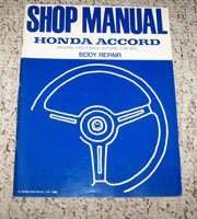 1983 Honda Accord Body Repair Manual