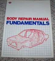 1983 Nissan Stanza Fundamentals Body Repair Manual