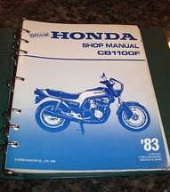 1983 Honda CB1100F Super Sport Motorcycle Service Manual