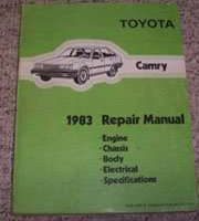 1983 Toyota Camry Service Repair Manual