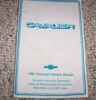 1983 Chevrolet Cavalier Owner's Manual