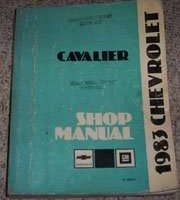 1983 Chevrolet Cavalier Service Manual