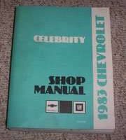 1983 Chevrolet Celebrity Service Manual