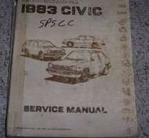 1983 Honda Civic Service Manual