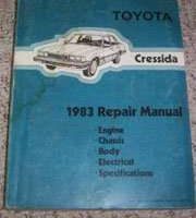 1983 Toyota Cressida Service Repair Manual
