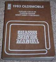 1983 Oldsmobile Custom Cruiser Chassis Service Manual