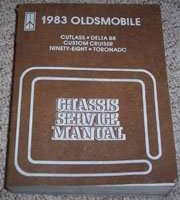 1983 Oldsmobile Cutlass Chassis Service Manual 1983 Oldsmobile Cutlass Chassis Service Manual