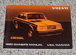 1983 Volvo 240 Diesel Owner's Manual