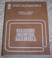 1983 Oldsmobile Firenza, Omega & Cutlass Ciera Service Manual