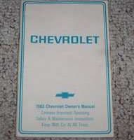 1983 Chevrolet Impala, Caprice Owner's Manual