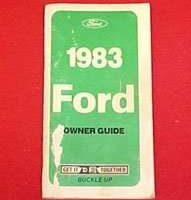 1983 Ford LTD Crown Victoria & Coutry Squire Owner's Manual