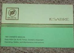1983 Buick LeSabre Owner's Manual