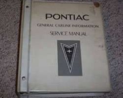 1983 Pontiac Trans Am Service Manual