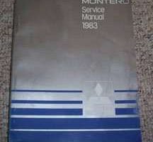 1983 Mitsubishi Montero Service Manual