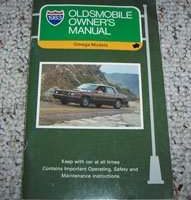 1983 Oldsmobile Omega Owner's Manual