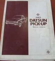 1983 Datsun Pickup Service Manual