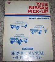1983 Nissan Pick-Up Truck Service Manual Supplement