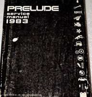 1983 Honda Prelude Service Manual