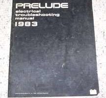 1983 Honda Prelude Electrical Troubleshooting Manual