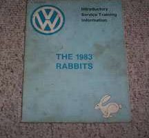 1983 Volkswagen Rabbit Service Training Manual