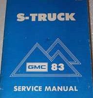 1983 GMC S-Truck & Jimmy Service Manual