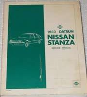 1983 Nissan Stanza Service Manual