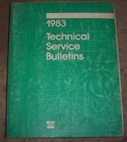 1983 Chrysler Cordoba Technical Service Bulletins Manual