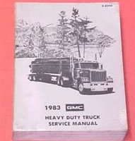 1983 GMC Heavy Duty Truck Models Service Manual