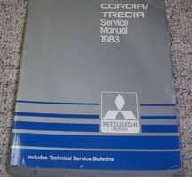 1983 Mitsubishi Cordia & Tredia Service Manual
