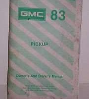 1983 GMC Pickup Owner's Manual