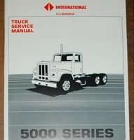 1984 International 5050 & 5070 5000 PayStar Truck Chassis Service Repair Manual CTS-4213