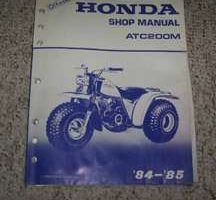 1985 Honda ATC200M Service Manual