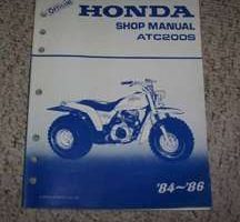 1986 Honda ATC200S Service Manual