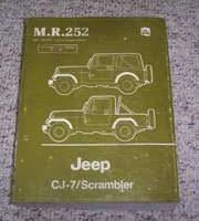1985 Jeep Scrambler Service Manual