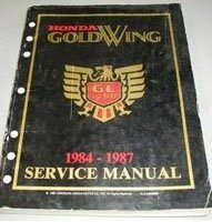1984 Honda GL1200, GL1200A & GL1200I Gold Wing Motorcycle Service Manual