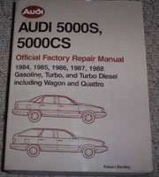 1984 Audi 5000S, 5000CS Service Manual