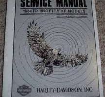 1989 Harley Davidson FLT & FXR Models Service Manual
