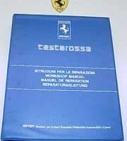 1987 Ferrari Testarossa Workshop Service Manual