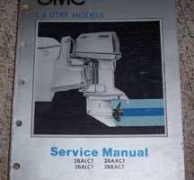 1984 OMC Sea Drive 1.6L Models Service Manual